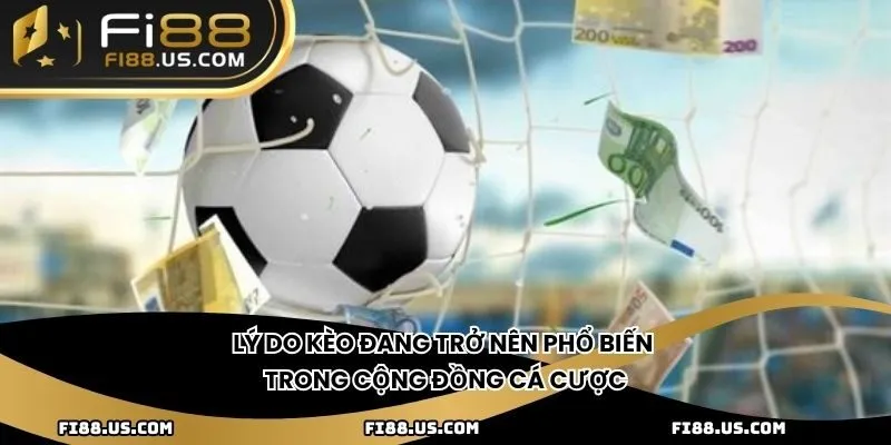 Lý do kèo đang trở nên phổ biến trong cộng đồng cá cược